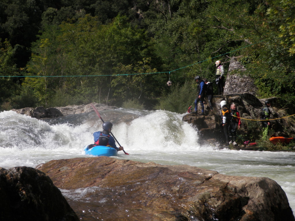 Le saut du fameux passage de Ventadour (fallait viser le ballon)