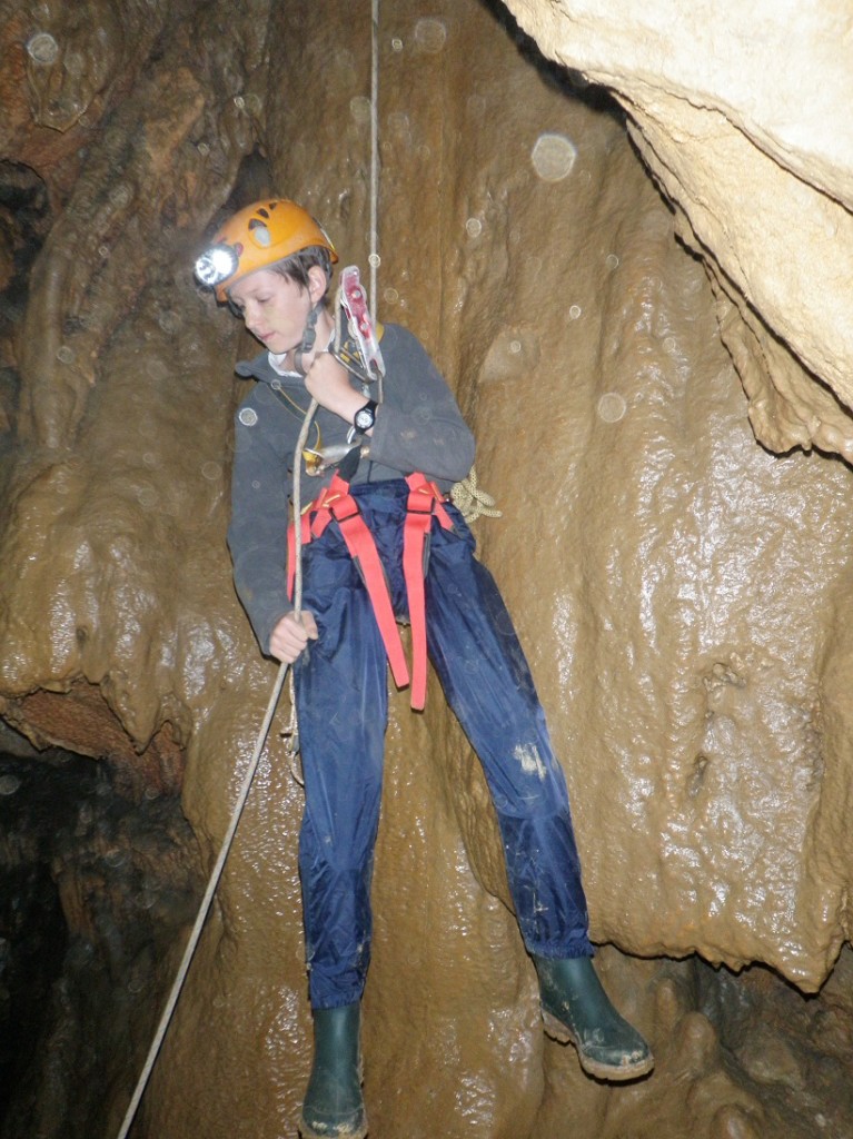 Au tour de Théo de descendre